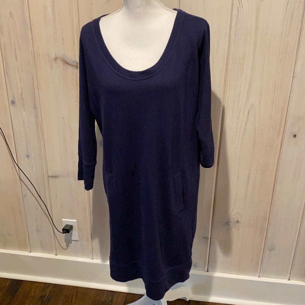Navy gap sweatshirt dress NWT
